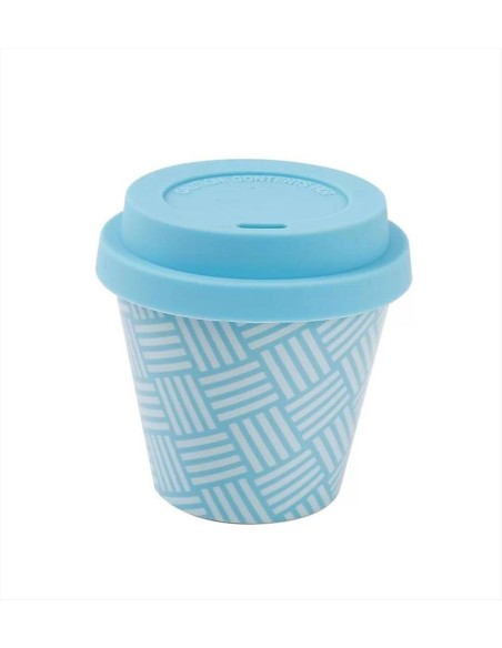 Tazzina da Caffè 90ml Line iDRINK con Tappo Silicone