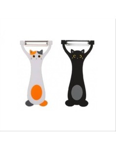 Pelapatate GATTO ARANCIONE o NERO - Il Tuo Compagno di Cucina Super Ca