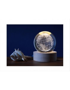 iTOTAL Lampada Sfera Mondo – Globo LED Decorativo in 3 Misure