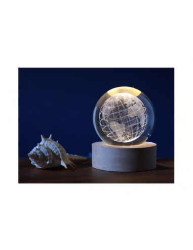 iTOTAL Lampada Sfera Mondo – Globo LED Decorativo in 3 Misure