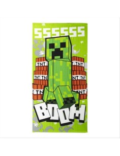 Telo mare Minecraft – 70x140 cm, avventura in spiaggia a blocchi!