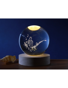 iTOTAL Lampada Sfera MUSIC – Globo LED Decorativo in 3 Misure 2