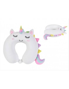 Cuscino da Viaggio a Forma di Unicorno - Magico e Morbido per Il Tuo C