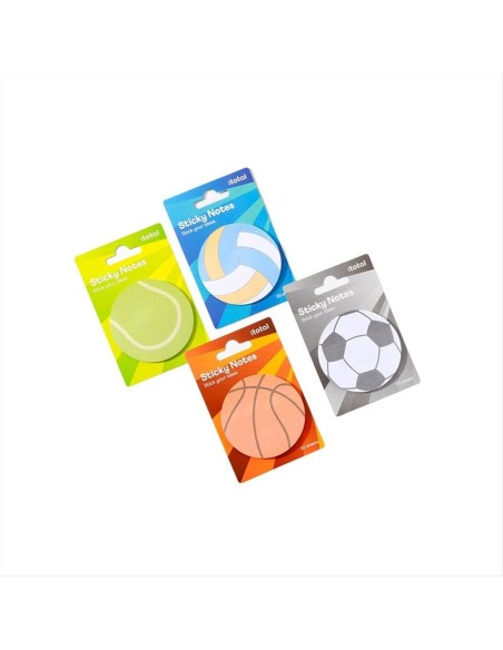 Sticky notes SPORT - 4 a scelta (1pz)