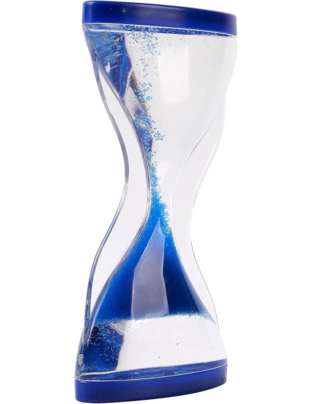 iTOTAL Clessidra timer Sand Up h11,7cm: Nero, Blu, Rosso, Verde