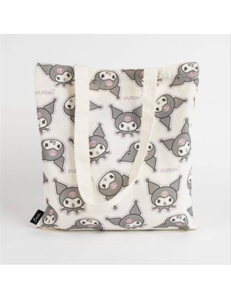 Borsa tote Kuromi – 36x40 cm, stile kawaii con carattere!