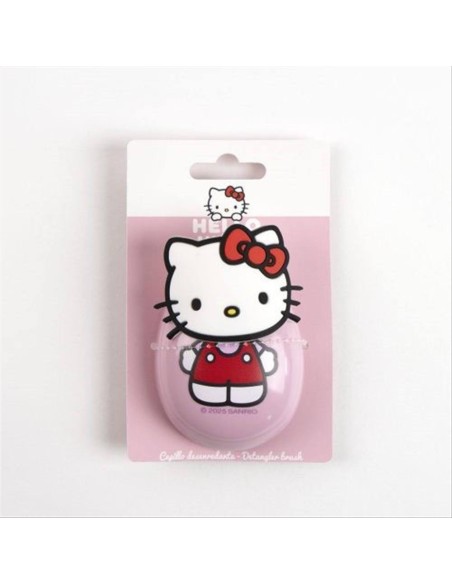 Spazzola per capelli compatta 3D Hello Kitty – 9x7 cm, adorabile e pro