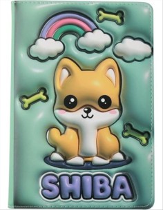 iTOTAL Agenda A5 squishy 3D SHIBA INU 2