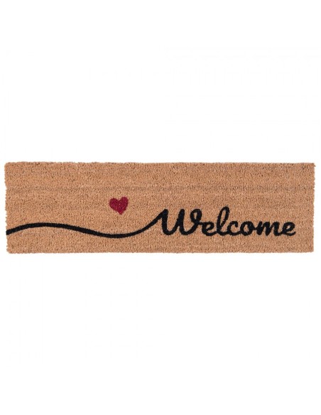 Zerbino Welcome Cuore 22x75