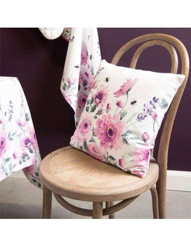 Cuscino Rose e Farfalle 40x40cm