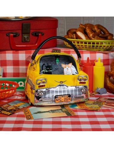Vendula London Borsa a Mano Taxi - New York City Cats E Corgis 🚖🐾