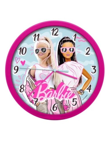 Orologio 25cm Barbie | Diamante Rosa