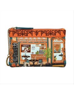 VENDULA LONDON Portafoglio con zip Sugar and Spice Coffee Shop