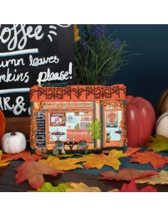 VENDULA LONDON Portafoglio con zip Sugar and Spice Coffee Shop 2