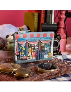 Portamonete con zip Vintage Rose - Vendula London 2