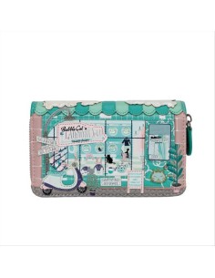 Portafoglio medio Bubblie Cats Laundromat Vendula London