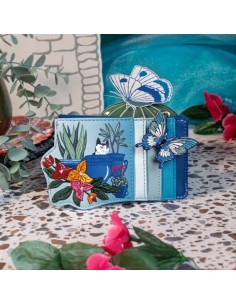 Portamonete con Zip Gardens of the World Greece – Vendula London 🌍✨ 2