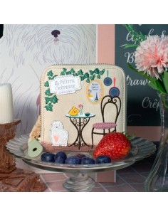 Portafoglio Quadrato La Petite Crêperie – Vendula London 🥞💙 2