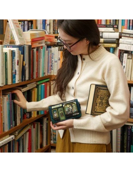 Portafoglio Medio Between the Covers Bookbinders - Vendula London