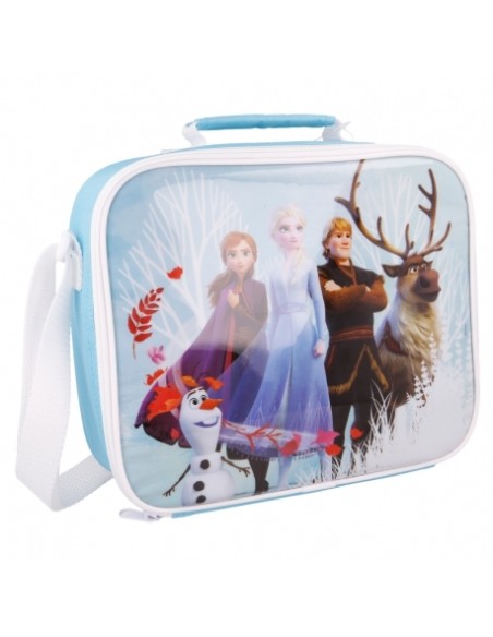 Borsa a tracolla termica Frozen 20x25cm | Diamante Rosa