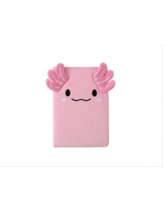 iTOTAL Agenda A5 Plush AXOLOTL kawaii peluche originale