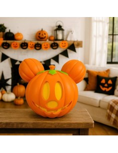 Zucca di Halloween con LED Mickey Topolino H25cm – Disney 2
