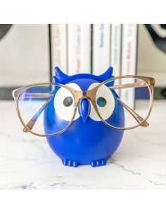 Poggia Occhiali GUFO Blu Scuro – Il Tuo Protettore Notturno! 2