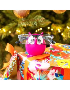 Poggia Occhiali GUFO Rosa – Un Dolce Custode per i Tuoi Occhiali! 2