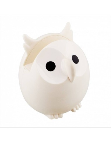 Poggia Occhiali GUFO Bianco 🦉 – Portaocchiali Stabile e Decorativo Py