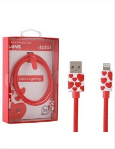 iTOTAL Cavo USB lightning CUORE Follow your heart 💖⚡