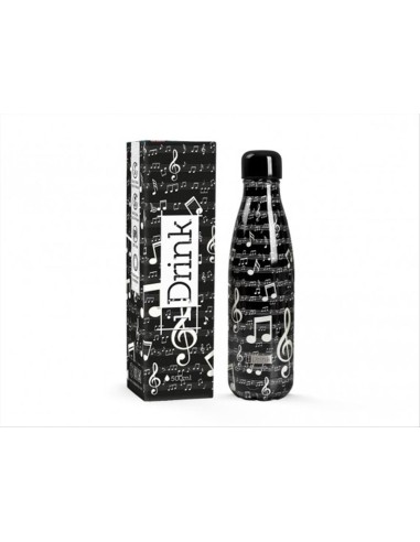 Bottiglia termica 500ml MUSIC 🎧 – Bevi con stile e ritmo!