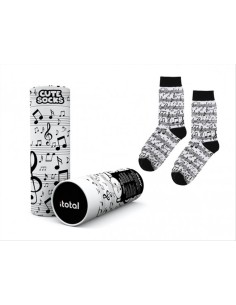 Calzini Musica iTOTAL – Taglia Unica 36-41 con Scatola Regalo Multifun