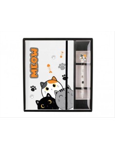 Quaderno A5 + Penna GATTI 🐾 – Set adorabile per veri cat lovers, by i
