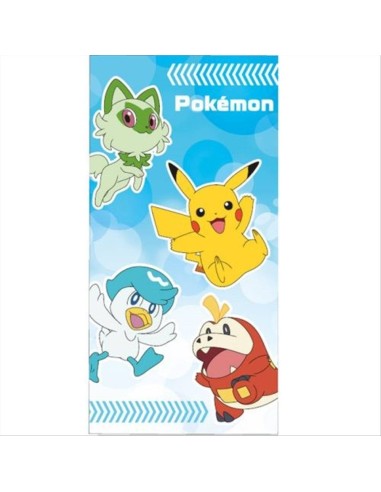 Telo mare Pokémon Generazione 9 – 70x140 cm, avventura e colori sotto 