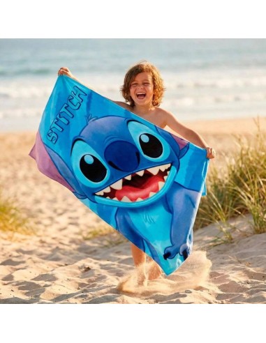Asciugamano Telo mare 70x140cm LILO E STITCH Ohana