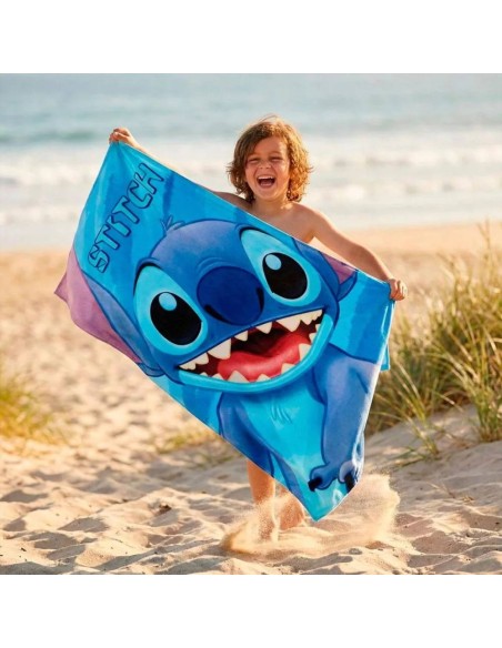 Asciugamano Telo mare 70x140cm LILO E STITCH Ohana
