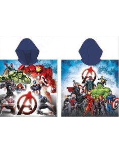 Poncho mare Avengers Heroes – 55x110 cm, asciugatura rapida e potere M
