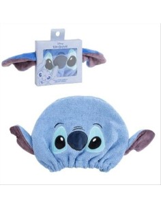 Cuffia Asciugamano per Capelli in Microfibra STITCH 🐾 – Comfort e Sti