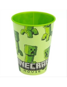 Bicchiere Minecraft 260 ml plastica | Diamante Rosa