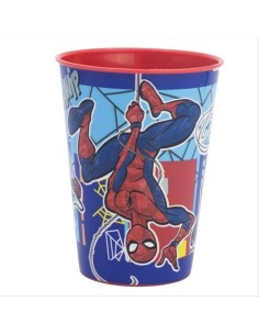 Bicchiere Spiderman 260 ml plastica resistente | Diamante Rosa