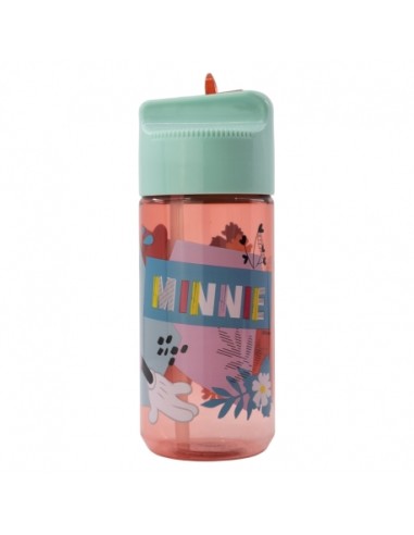 Bottiglia in tritan con beccuccio 430ml Minnie | Diamante Rosa