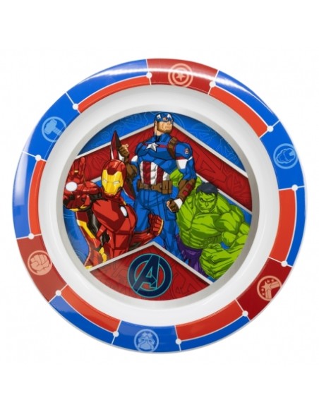 Piatto piano in PP AVENGERS Herald Army