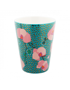Maxi mug/Vasetto Orchid Blu