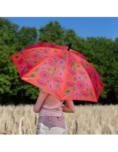 Ombrello papaveri coquelicots | Diamante Rosa 2