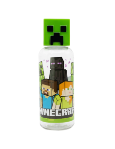Bottiglia Minecraft 560ml Tappo 3D