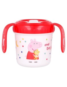 Bicchiere 250ml con beccuccio Peppa Pig 10M+ | Diamante Rosa 2