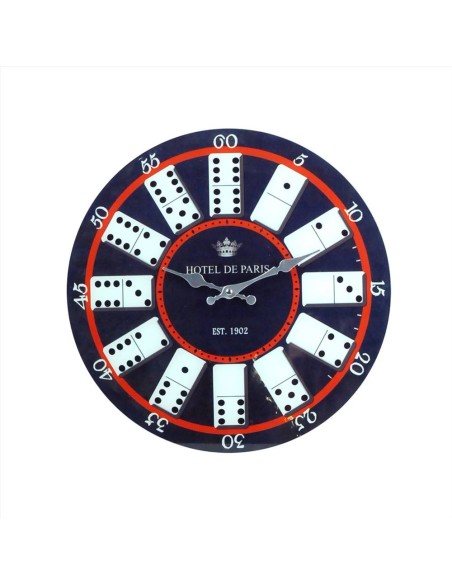 Orologio divertente domino 38cm -Idee regalo divertenti |Diamante Rosa