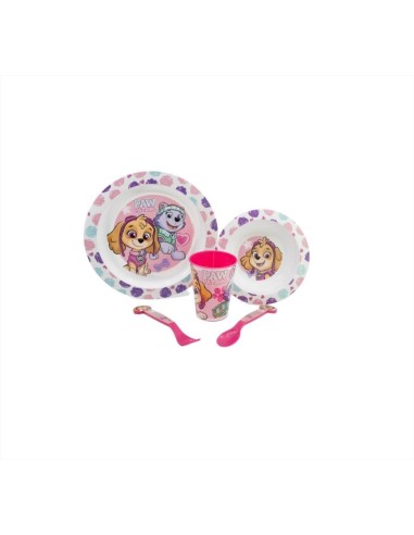 Set Pappa Paw Patrol Girl Sketch Essence 5 pezzi | Diamante Rosa