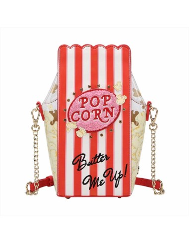 Kitty's Drive in Movie - Catablanca Popcorn Crossbody Bag