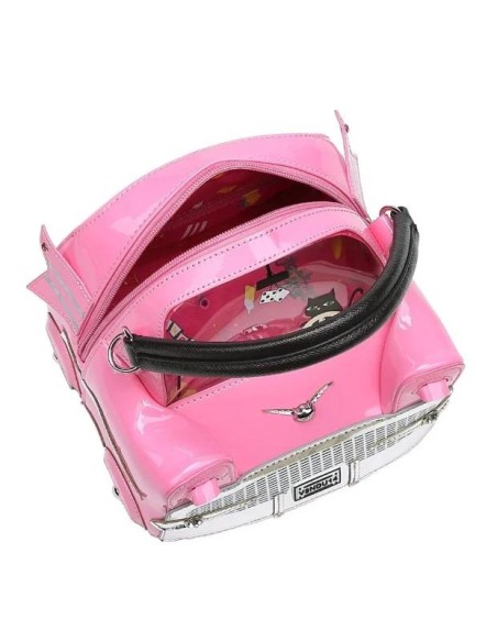 Kitty's Drive in Movie - Catablanca Catillac Top-handle Bag